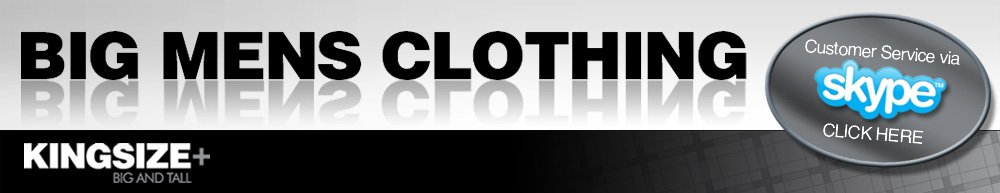 Big mens clothing New Zealand Banner