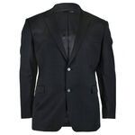 DANIEL HECHTER SELF STRIPE CHARCOAL COAT-suits-BIGMENSCLOTHING.CO.NZ