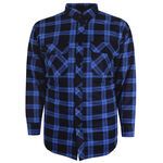 RITE MATE QUILTED FLANNEL SHIRT-new arrivals-BIGMENSCLOTHING.CO.NZ