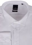 DANIEL HECHTER WHITE DOBBY L/S SHIRT-shirts casual & business-BIGMENSCLOTHING.CO.NZ