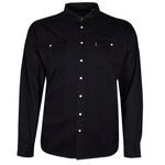 DUKE WESTERN L/S DENIM SHIRT -shirts casual & business-BIGMENSCLOTHING.CO.NZ