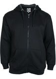 KAM PLAIN HOODY-fleecy tops & hoodies-BIGMENSCLOTHING.CO.NZ