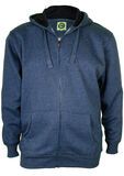 KAM PLAIN HOODY-fleecy tops & hoodies-BIGMENSCLOTHING.CO.NZ