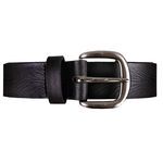 BUCKLE CHAD 38MM FULL GRAIN BUFFALO-big mens basics-BIGMENSCLOTHING.CO.NZ