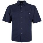 CIPOLLINI PLAIN S/S SHIRT-shirts casual & business-BIGMENSCLOTHING.CO.NZ