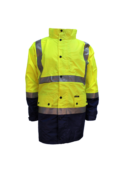 PRIME MOVER LIGHTWEIGHT HI VIS RAIN JACKET