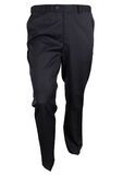 CITY CLUB POLY/WOOL FLAT FRONT TROUSER-big mens basics-BIGMENSCLOTHING.CO.NZ