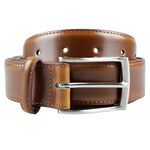 BUCKLE CASABLANCA 35MM LEATHER BELT-belts-BIGMENSCLOTHING.CO.NZ