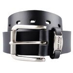 M&C AGENCIES PEWTER BUCKLE 38MM BELT-sale clearance-BIGMENSCLOTHING.CO.NZ