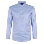 BROOKSFIELD OXFORD L/S BUSINESS SHIRT-shirts casual & business-BIGMENSCLOTHING.CO.NZ