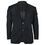 DANIEL HECHTER 40102 SELF STRIPE CHARCOAL COAT