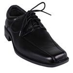 SLATTERS SQUARE TOE HAMPTON LACE UP -big mens basics-BIGMENSCLOTHING.CO.NZ