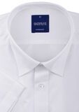 GLOWEAVE PLAIN POPLIN S/S SHIRT-big mens basics-BIGMENSCLOTHING.CO.NZ