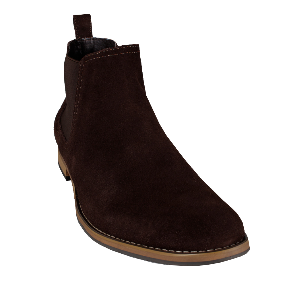 SLATTERS NEMESIS ELASTIC SIDE SUEDE BOOT