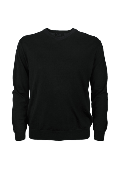 ANSETT MERINO V NECK PULLOVER