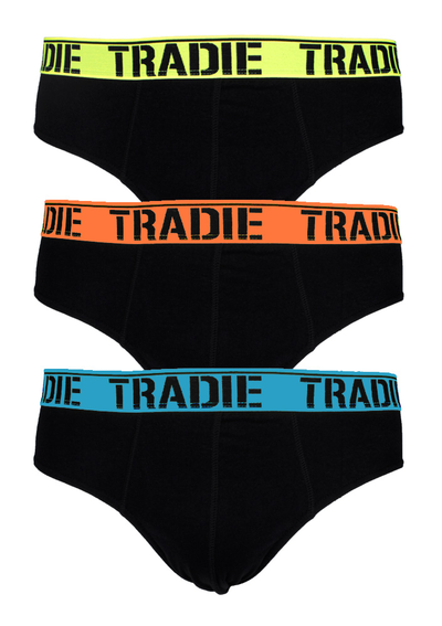 TRADIE 3 PACK HIPSTER BRIEF