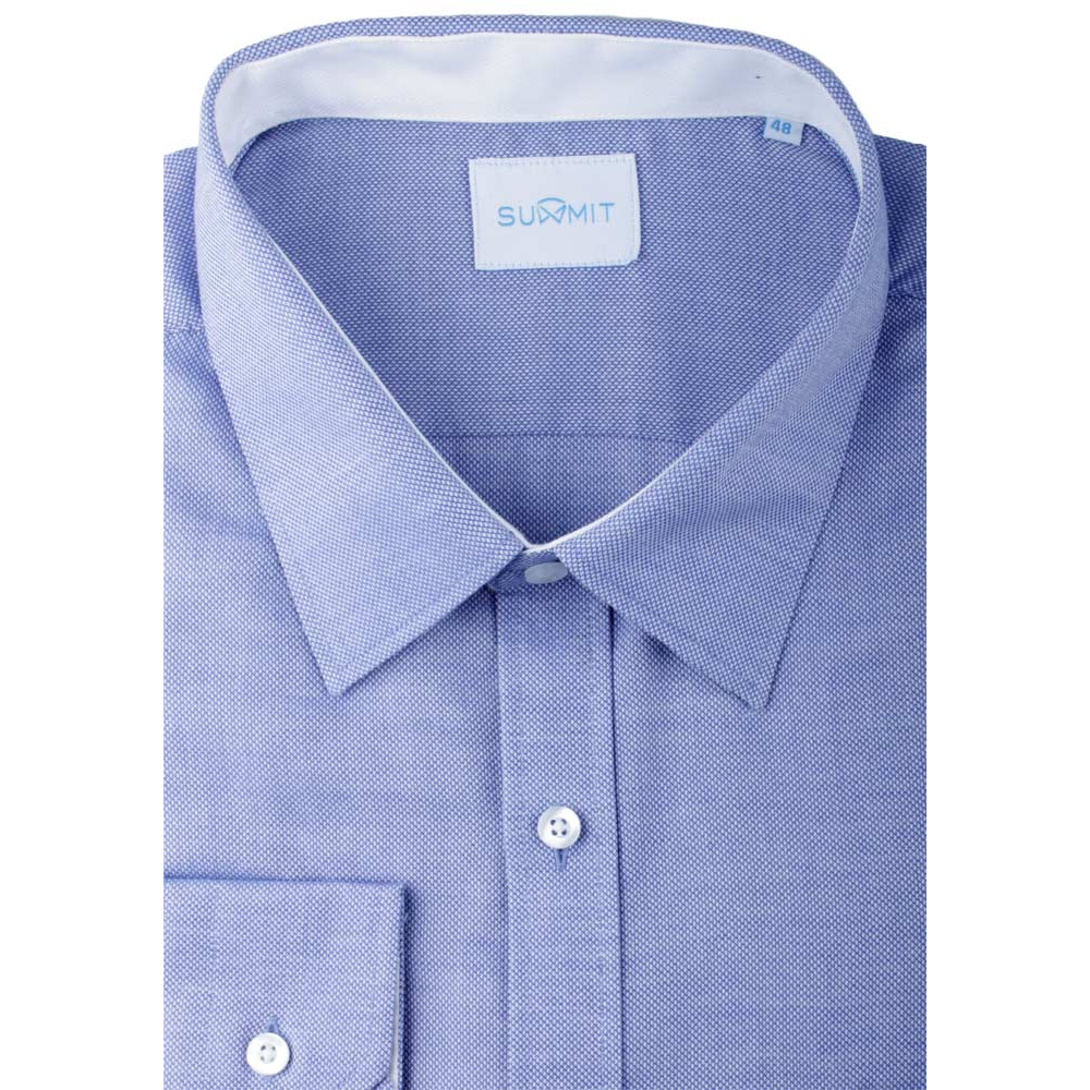 CAMBRIDGE & SUMMIT SHARKSKIN L/S SHIRT