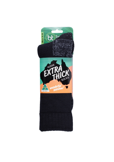BAMBOO AUSSIE MADE EXTRA THICK SOCKS 14-18