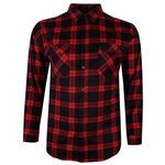 RITE MATE FLANNELETTE SHIRT-fleecy tops & hoodies-BIGMENSCLOTHING.CO.NZ