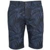 DUKE LEAF PRINT SHORT-sale clearance-BIGMENSCLOTHING.CO.NZ