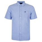 RAGING BULL CASUAL LINEN BLEND S/S SHIRT-new arrivals-BIGMENSCLOTHING.CO.NZ
