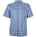PERRONE LINEN CHECK S/S SHIRT-sale clearance-BIGMENSCLOTHING.CO.NZ
