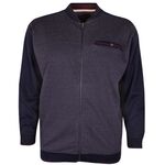 KAM FULL ZIP FLEECE TOP-sale clearance-BIGMENSCLOTHING.CO.NZ