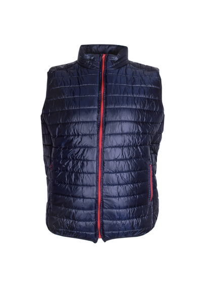KAM NAVY QUILTED GILLET