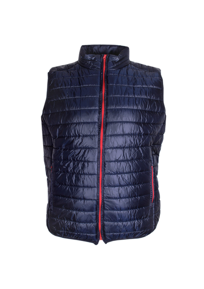 KAM NAVY QUILTED GILLET