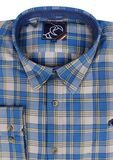 RAGING BULL BRUSHED CHECK  L/S SHIRT-sale clearance-BIGMENSCLOTHING.CO.NZ