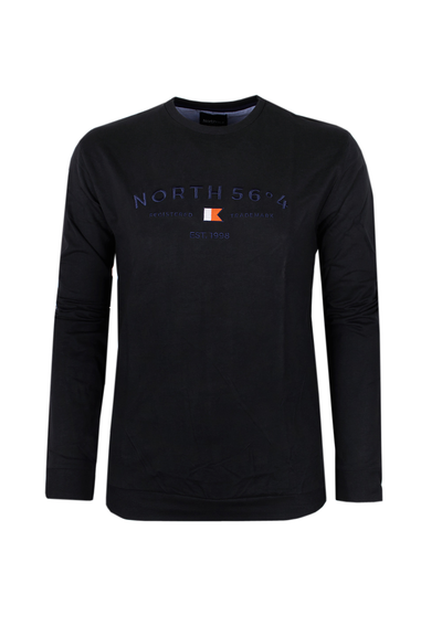 NORTH 56° TALL EMBROID SWEAT TOP