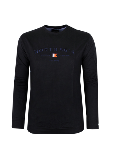 NORTH 56° TALL EMBROID SWEAT TOP