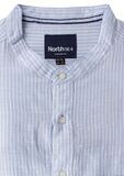 NORTH 56° PINSTRIPE S/S SHIRT -sale clearance-BIGMENSCLOTHING.CO.NZ