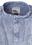 NORTH 56° DENIM WASHED S/S SHIRT -sale clearance-BIGMENSCLOTHING.CO.NZ