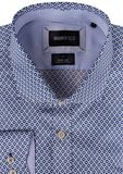 BROOKSFIELD TALL DIAMOND DOT L/S SHIRT-tall range-BIGMENSCLOTHING.CO.NZ