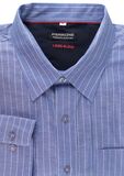 PERRONE LINEN STRIPE L/S SHIRT -sale clearance-BIGMENSCLOTHING.CO.NZ