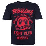 BRONCO BOXING FIGHT CLUB T-SHIRT -sale clearance-BIGMENSCLOTHING.CO.NZ