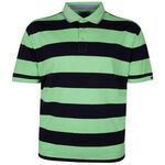 GAZMAN PIQUE BLOCK POLO-polos-BIGMENSCLOTHING.CO.NZ