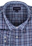 GAZMAN PLAID CHECK L/S SHIRT -shirts casual & business-BIGMENSCLOTHING.CO.NZ