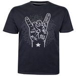 KAM INDIE ROCKSTAR T-SHIRT -tshirts & tank tops-BIGMENSCLOTHING.CO.NZ