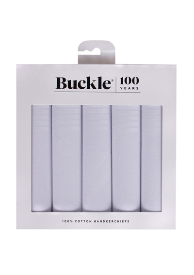 BUCKLE 5 PACK HANDKERCHIEFS