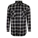 PILBARA FLANNELETTE SHIRT-shirts casual & business-BIGMENSCLOTHING.CO.NZ