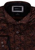 BROOKSFIELD TALL FLORAL L/S SHIRT-tall range-BIGMENSCLOTHING.CO.NZ