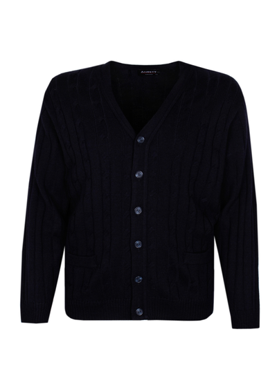 ANSETT CABLE KNIT CARDIGAN