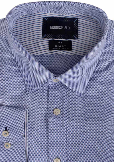 BROOKSFIELD TALL MICRO WOVEN L/S SHIRT 