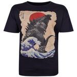 BRONCO GODZILLA T-SHIRT-tshirts & tank tops-BIGMENSCLOTHING.CO.NZ