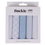 BUCKLE 5 PACK PATTERN HANDKERCHIEF-new arrivals-BIGMENSCLOTHING.CO.NZ