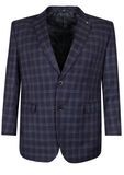 OLIVER DOUBLE CHECK SPORTCOAT-sports coats-BIGMENSCLOTHING.CO.NZ
