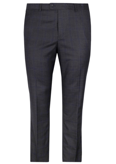 OLIVER 28902 BLUE CHECK TROUSER