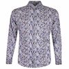 JIMMY STUART DAMASK FLOWER L/S SHIRT-shirts casual & business-BIGMENSCLOTHING.CO.NZ